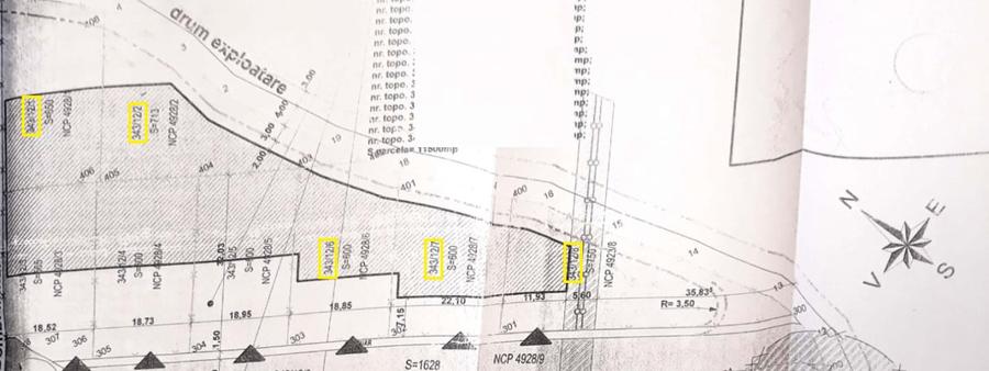 Teren extravilan 4.570 mp Barabant, zona 4 Poduri, jud. Alba (licitatie)