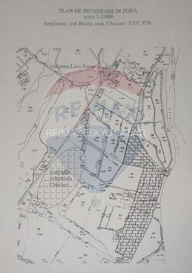 Teren extravilan de vanzare, 43,500mp, comuna Chiscani, judetul Braila - 4