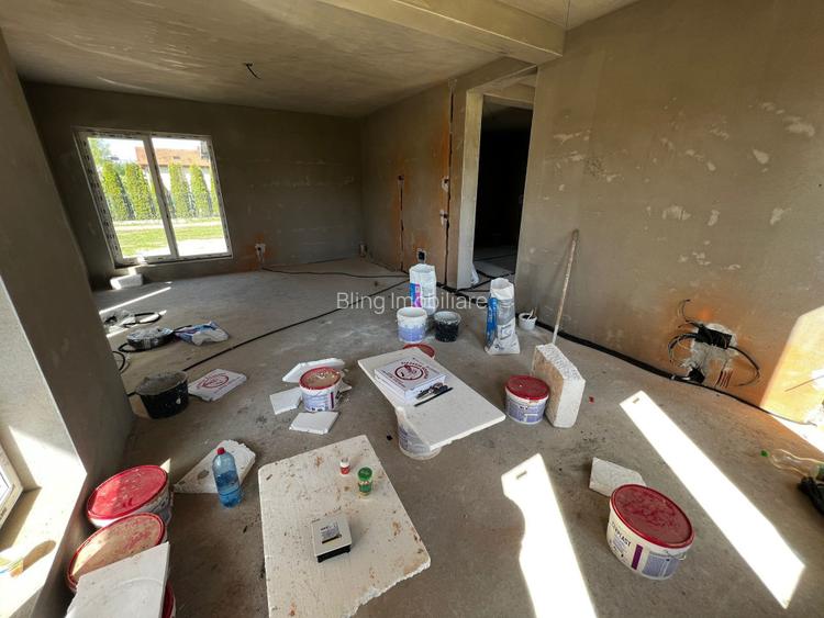 Duplex semifinisat, 120 mp, pompa de caldura, zona Ioan Rus. - 9