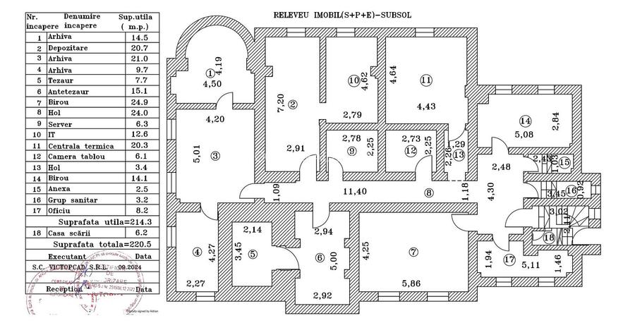 Vila 626 mp utili parcare Gradina Icoanei Dacia - 13
