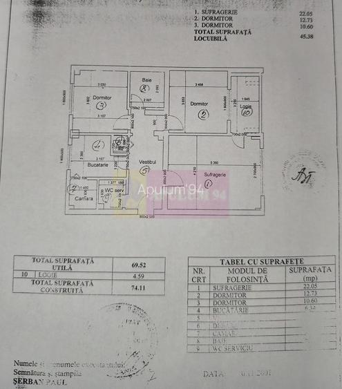 Vanzare apartament in zona Decebal- Calarasilor, metrou magistrala M2 - 10