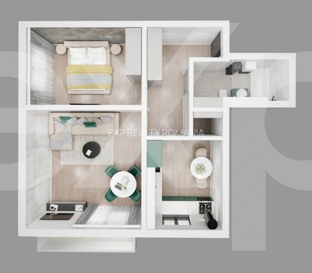 Apartament 2 camere Pitesti | Zona Stadion - 5