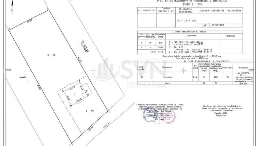 REV2005555 Casa indiviuala I Sat Crevedia I 1742 MP Teren I De vanzare - 25