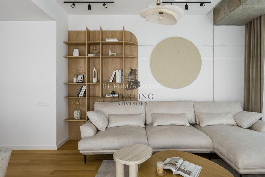 UP-site - 3 camere mobilat complet cu vedere la parc si lac - 3