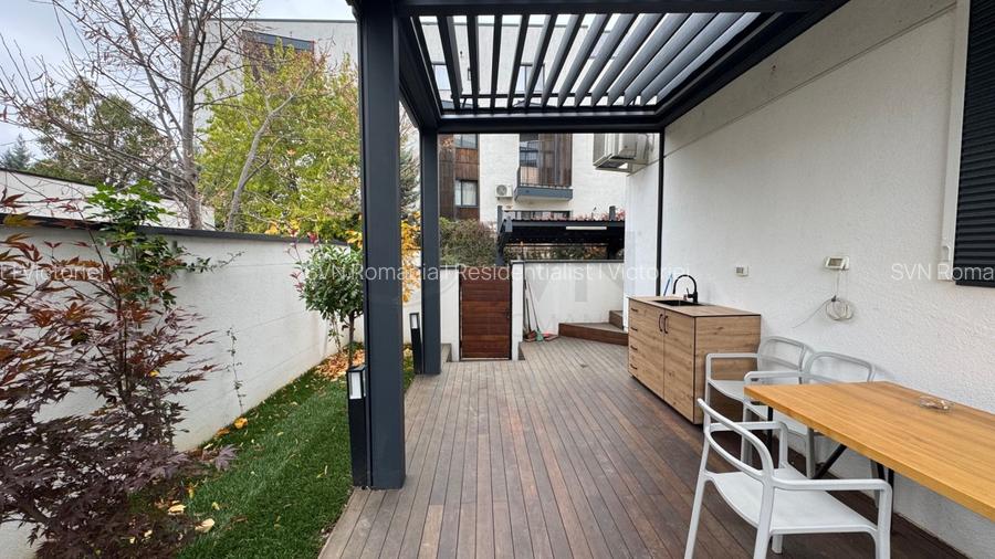 REA1026209 3 camere lux parter cu gradina complex ELA Baneasa - 17