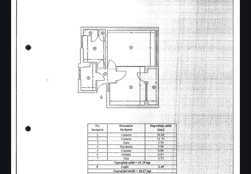 2 Camere Et.4/7 Decomandat Bloc Reabilitat Zona Tineretului - Cantemir - 10