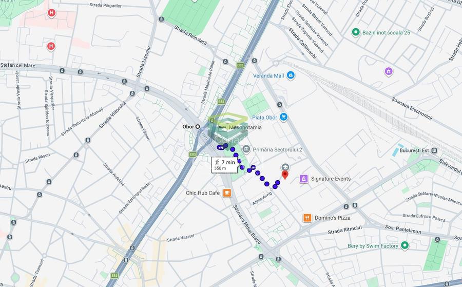 Studio de inchiriat zona Obor 5 minute la pas de statia de metrou - 4