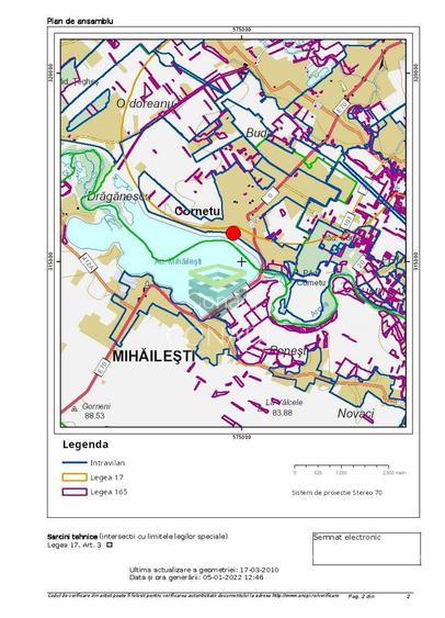 Vila la rosu cu teren in comuna Cornetu - 18