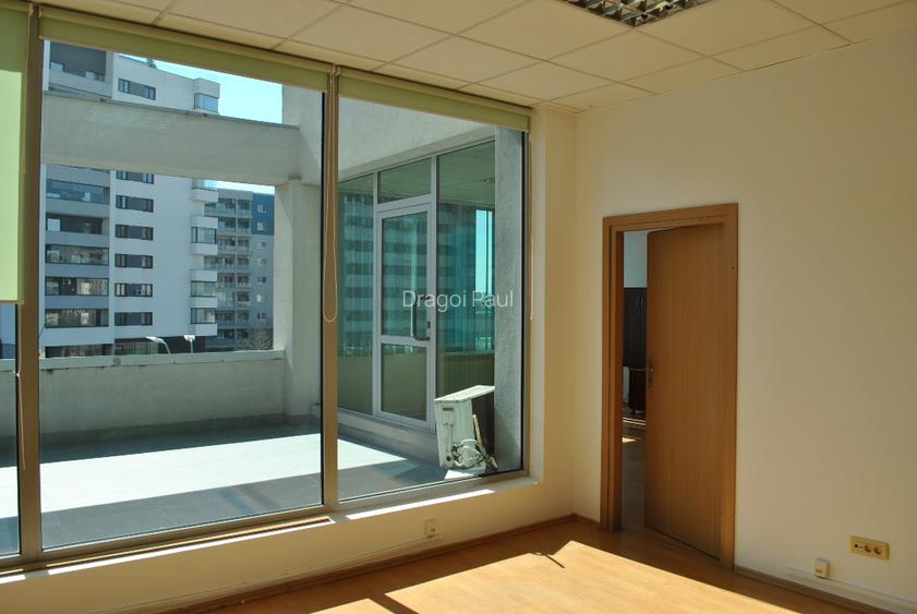 Spațiu birouri 2 încăperi + terasă, 100 mp - Metrou Mihai Bravu - 8