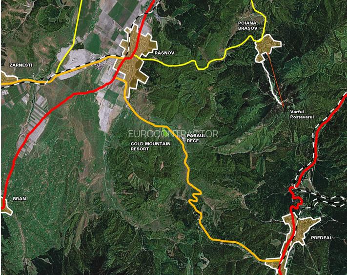 Teren intravilan unic dezvoltare turistica PUZ S+D+P+2,3M hotel, case de vacanta - 5
