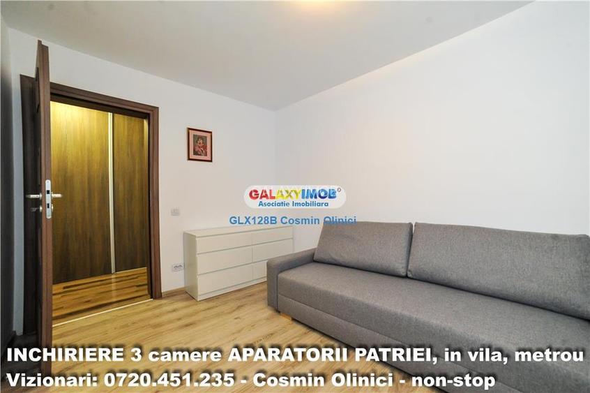 INCHIRIERE 3 camere BERCENI - Aparatorii Patriei, metrou, in vila - 13