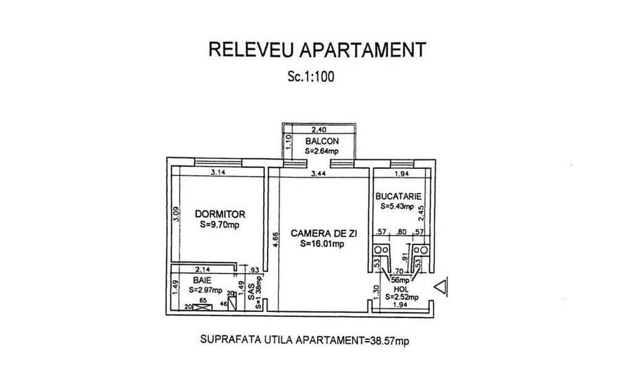 Apartament cu 2 camere - Pacurari - 7