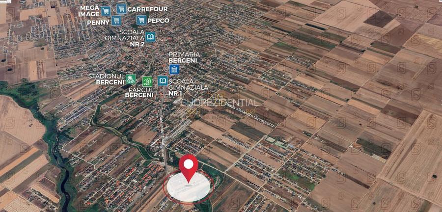 Teren Comuna Berceni - strada Primaverii 417 mp - 2