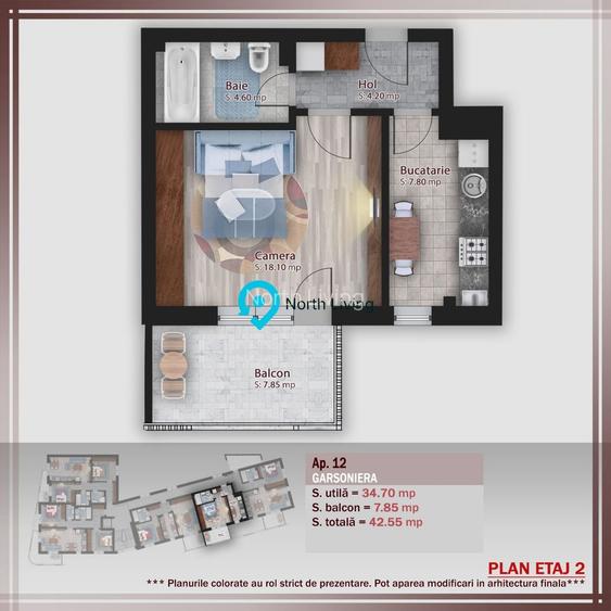 Studio | Proiect tip boutique | Stefan cel Mare - 4