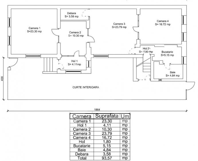 Apartament 4 camere in vila - Cotroceni (Comision ZERO) - 1
