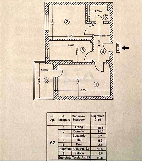 2 camere decomandat | Envogue Residence - 7