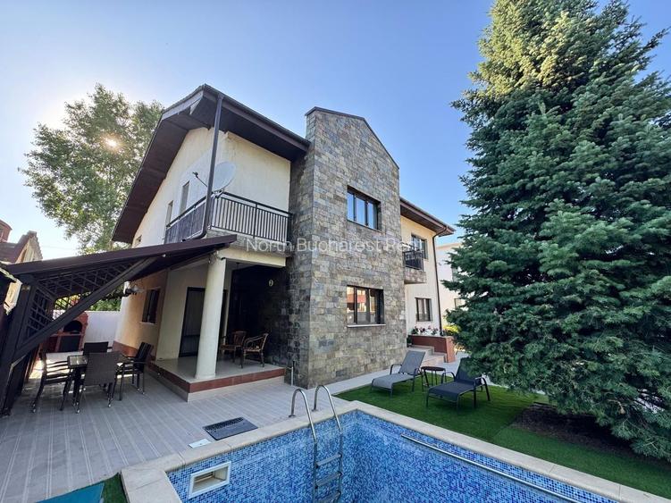 Vila cu piscina zona Iancu Nicolae-Pipera 5 camere - 12