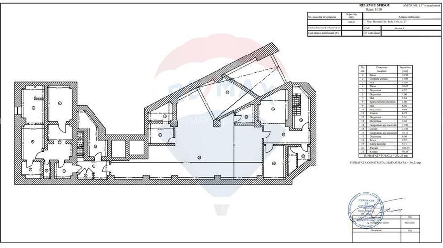 De vânzare în zona Unirii-Spațiu de birouri de 1,650mp - 7