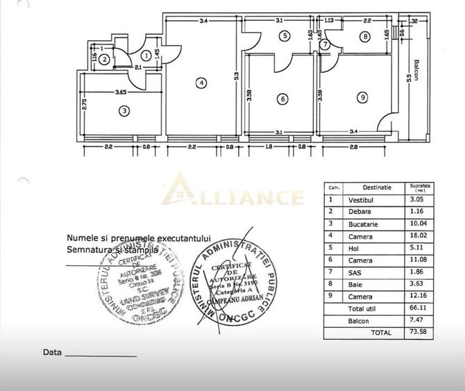 Apartament 3camere Titan-Liviu Rebreanu mobilat și utilat ,metrou Titan -15 - 17