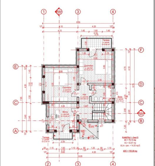 Casa 4 camere, 119 mp, zona Miroslava  - 13