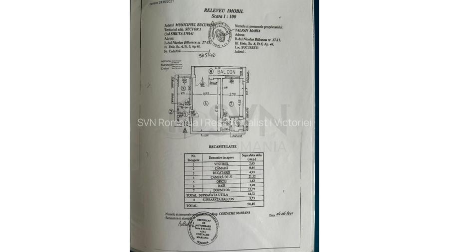 REA1028740 Apartament 2 Camere I De Vanzare I Magheru I Universitate - 9