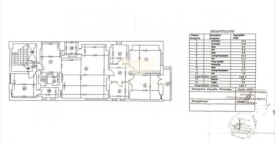 Aviatorilor-Piata Charles de Gaulles | 4 camere Lux | Loc de parcare | 2024 - 30