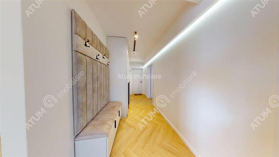 Penthouse 5 camere 3 bai parcare mobilat complet Turnisor Sibiu - 23