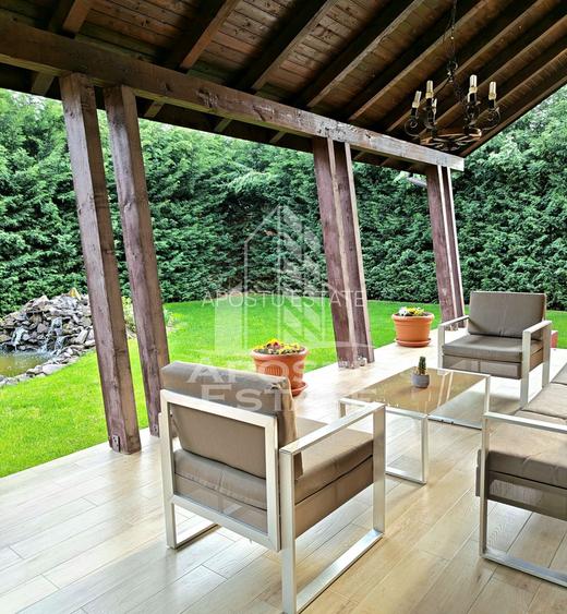 Casa individuala de vanzare, mobilata si utilata, teren 670 mp, Sag - 2