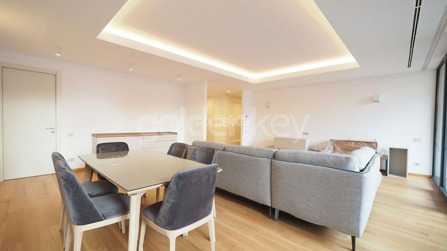 Apartament mobilat cu 3 camere, 3 bai | 130mp terasa | zona linistita - 4