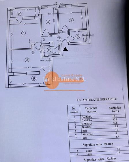 Apartament 3 camere | bloc 2021 | Iancului | centrală proprie - 1