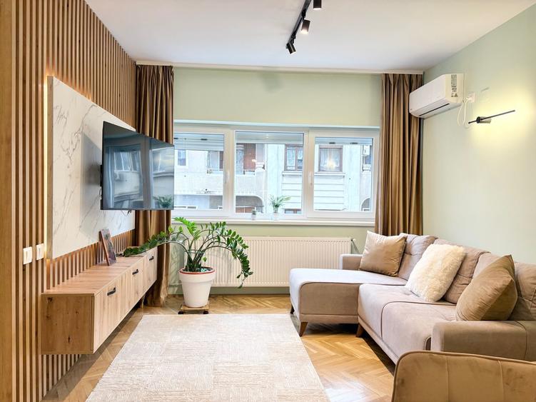 APARTAMENT CU TERASA RENOVAT DE LA 0 IN IMOBIL FARA RISC LANGA PARCUL CISMIGIU - 2