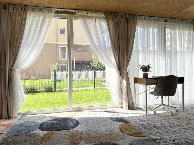 Apartament cu TERASA de 100 mp, GRĂDINA de 100 mp și vedere la PISCINA - 6