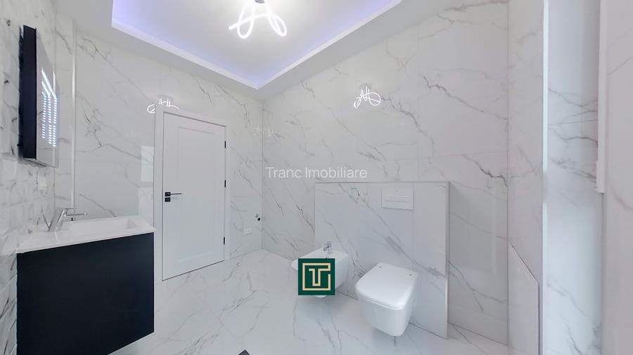 Penthouse 3 camere terasă panoramică cu vedere 300° Bloc nou Micălaca - 13