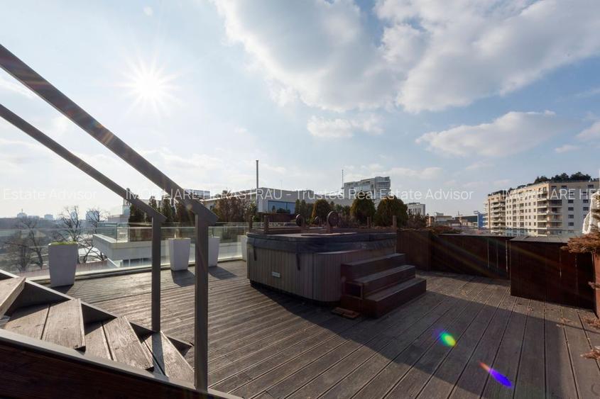 Monteux Penthouse | Duplex, 6 rooms, unique view overlooking Floreasca Lake - 14