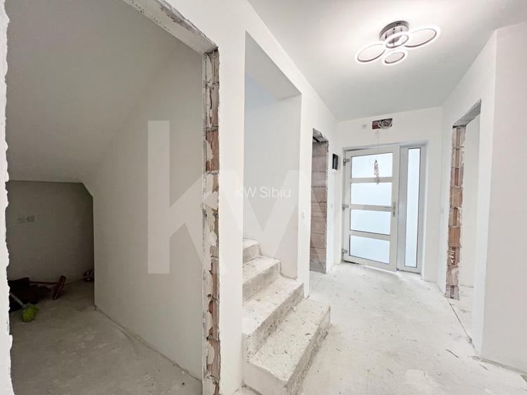 Casa individuala moderna P+E, 164 mp utili, teren 500 mp, Daia-10 min de Sibiu - 25