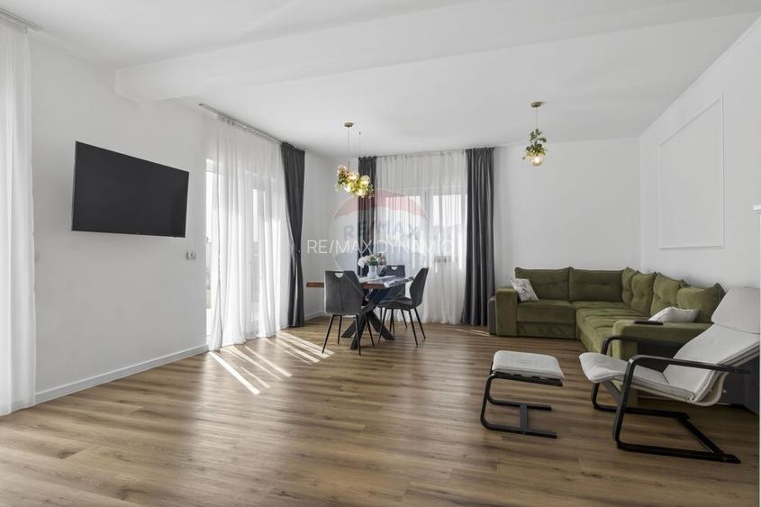 Casă la cheie cu teren 544 mp de vanzare in zona 6 Vanatori,Arad - 9