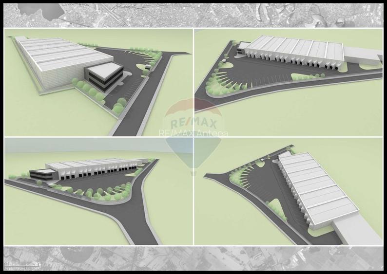 Teren 2Ha  Drumul Intre Tarlale - A2, pretabil hale + birou (Glina) - 3