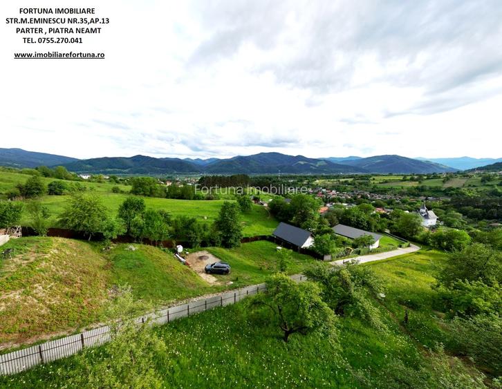 Teren intravilan 700 mp, cadru natural de poveste,zona Bistrita,com.Al.cel Bun - 2