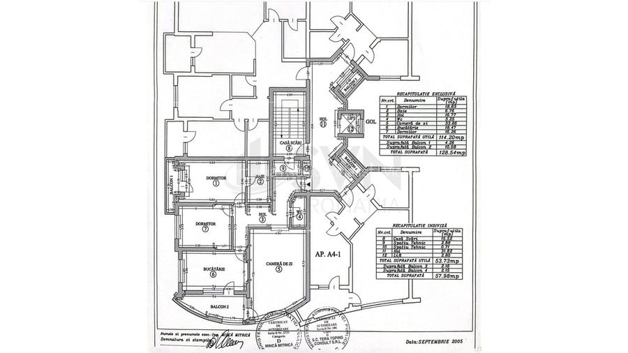 REA1021997 Apartament de 3 camere I 2 locuri de parcare si boxa - 10