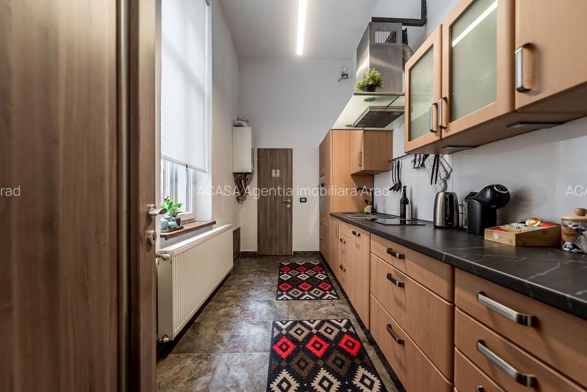 Loft ultracentral 90 mp | 2 niveluri | mobilat complet - 7