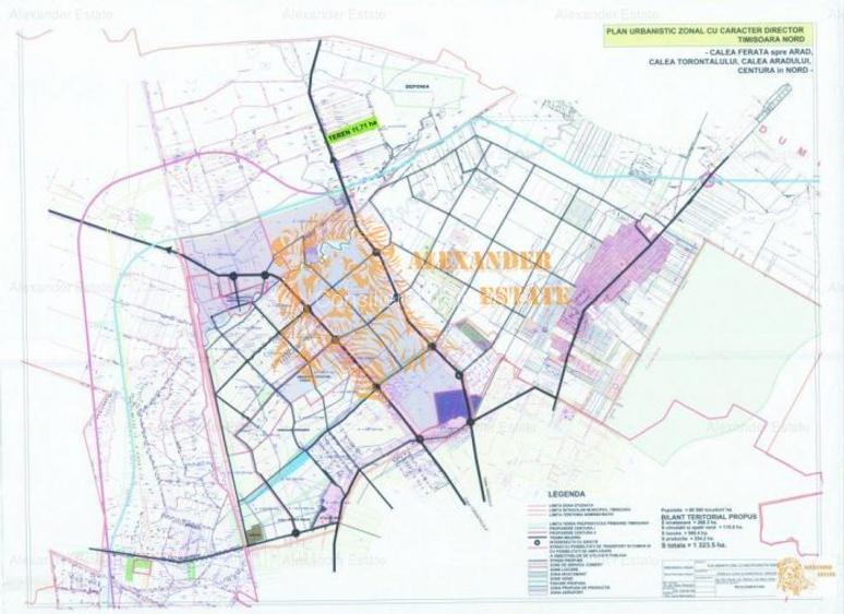 Proprietar, Teren 11,7 ha , Calea Aradului - 2