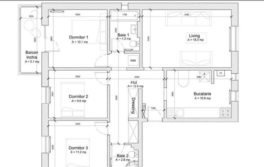 38908  Apartament 4 camere FALEZA NORD - 9