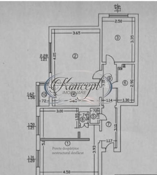 Apartament deosebit in Manastur - 1