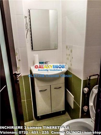 Apartament 3 camere Timpuri Noi Tineretului decomandat 70 mp metrou ap - 6