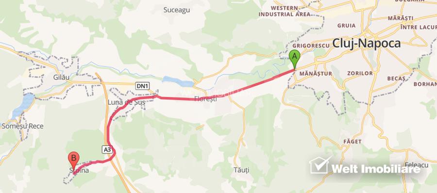 Casă 2010 + teren 4891 mp cu PĂDURE și PÂRÂU | 15 km Cluj | Gaz+Apă+Curent+Canal - 11