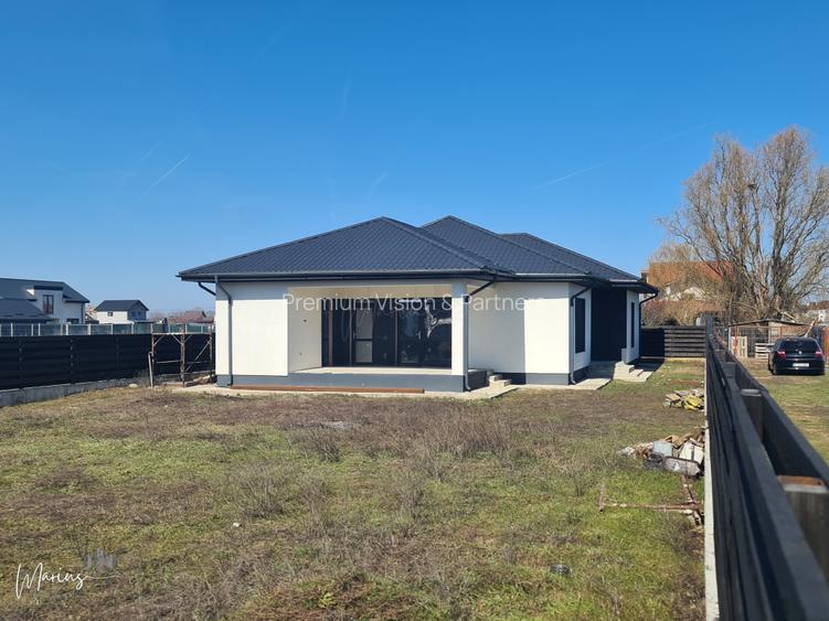 Casă nouă parter, 142 mp utili, teren 750 mp, exterior finalizat, Ghermănești - 2