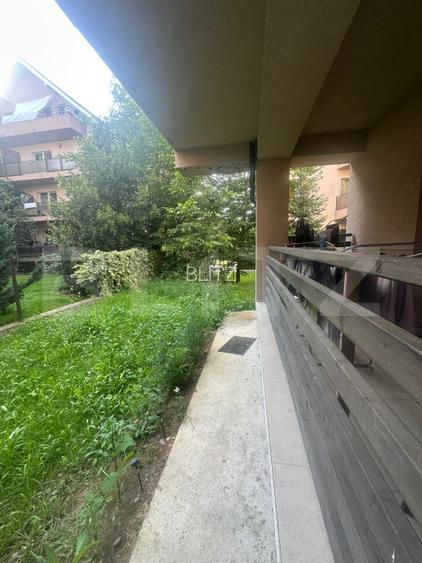 Apartament 2 camere, 44,5 mp, terasa 8mp, gradina 45mp, mobilat modern, Manastur - 9
