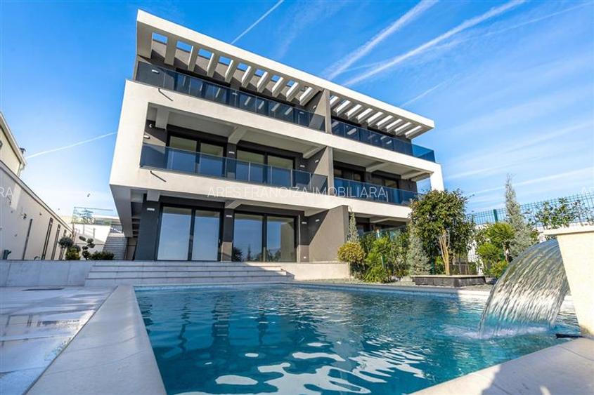 CERNICA,VILA INDIVIDUALA,5 CAMERE,453 MP,TEREN 587 MP,PISCINA,DESCHIDERE LAC - 10