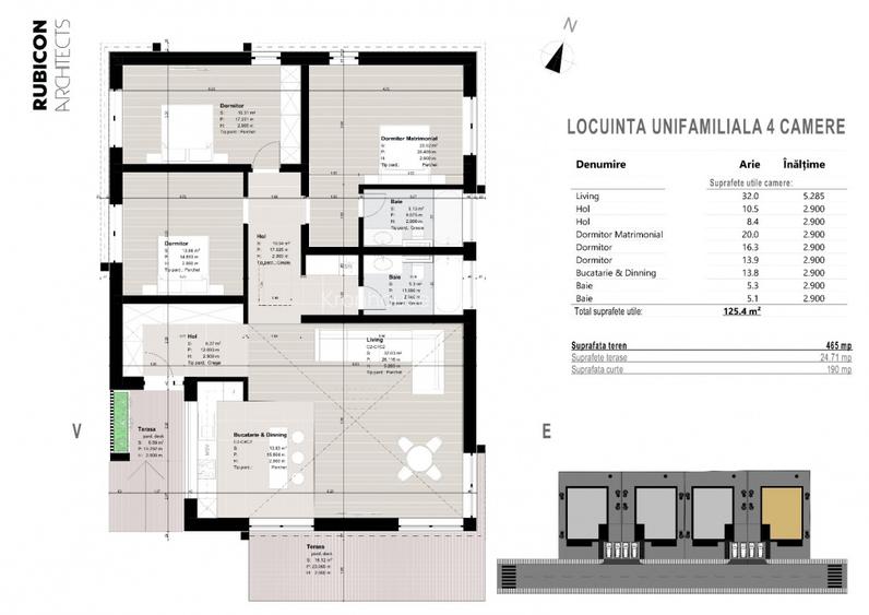 Casa dispusa pe parter, constructie noua - 9