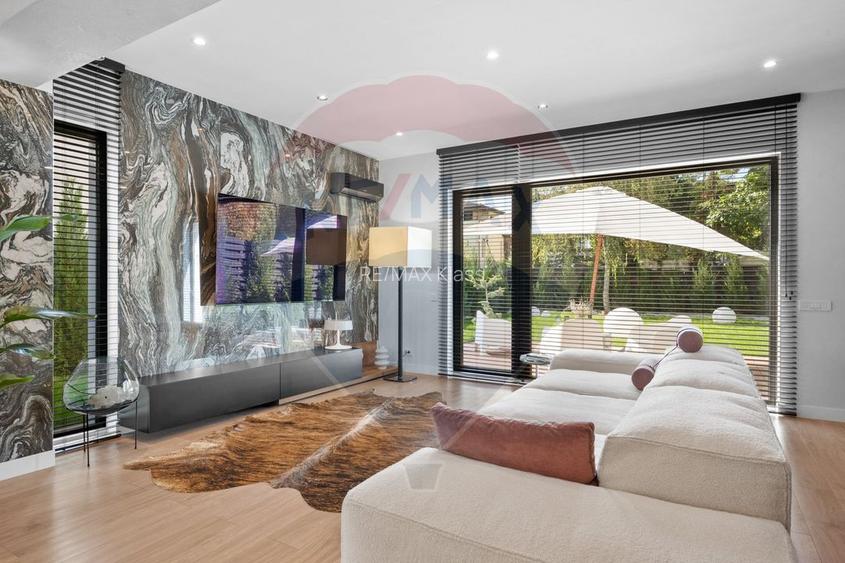 Vila luminoasa, mobilata si utilata Corbeanca / ansamblu cu piscina - 21